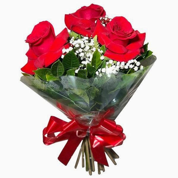 Arranjo 3 Rosas Colombianas
